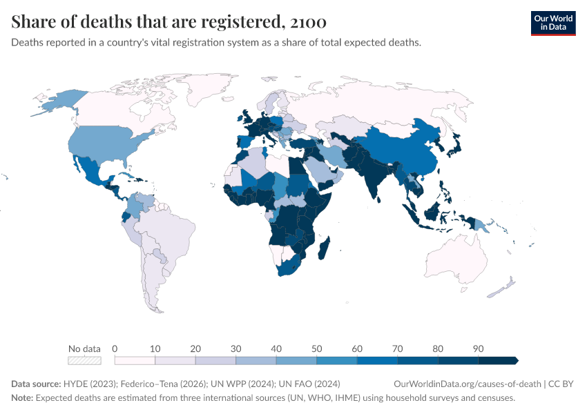 A thumbnail of the "Share of deaths that are registered" chart